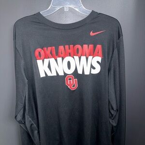 Nike Dri-FIT Oklahoma Sooners Black Shirt